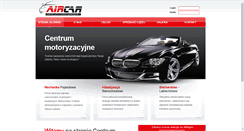 Desktop Screenshot of aircar.net.pl